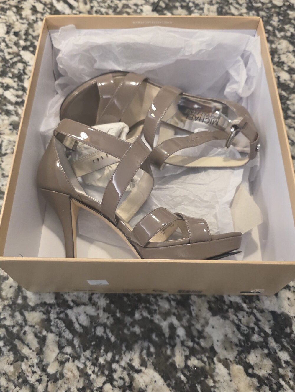 Michael Michael Kors Women's Evie Platform Sandal Size 6M